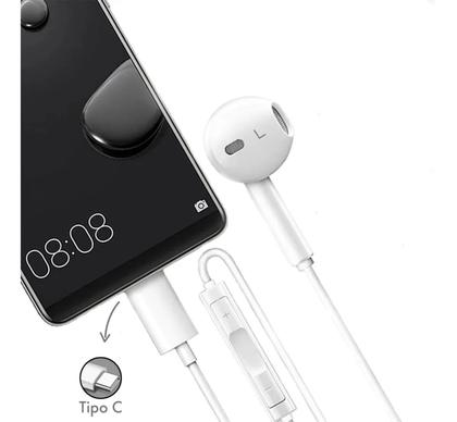 Imagem de Fone de Ouvido Com Microfone Tipo-C Kaidi KD-729 Branco