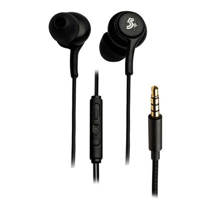 Imagem de Fone De Ouvido Definicao Auricular C/ Microfone Preto 1,20 M