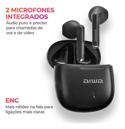 Imagem de Fone de Ouvido Eardbud Bluetooth IPX4 24 Horas de bateria
