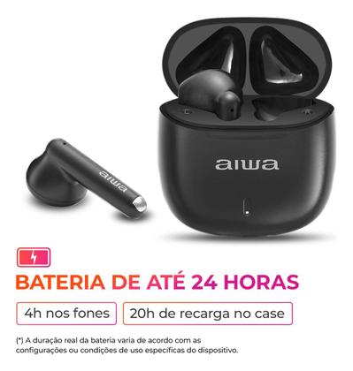 Imagem de Fone de Ouvido Eardbud Bluetooth IPX4 24 Horas de bateria