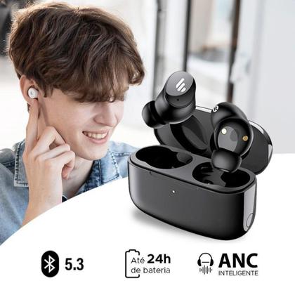 Imagem de Fone de Ouvido Edifier TWS1 PRO 2 Bluetooth, Com Cancelamento de Ruído, Preto
