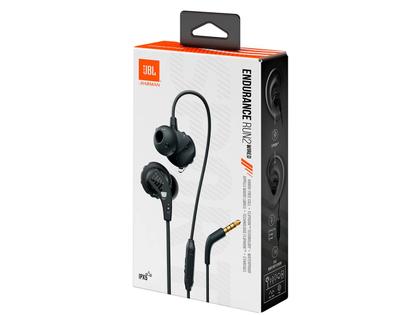 Imagem de Fone de Ouvido Esportivo JBL Endurance Run 2, com Microfone, Resistente a Água, Preto - JBLENDURRUN2BLK