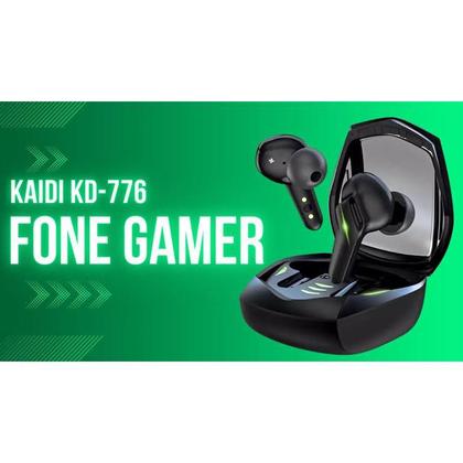 Imagem de Fone De Ouvido Gamer Bluetooth Kaidi KD776 Sem Fio ORIGINAL