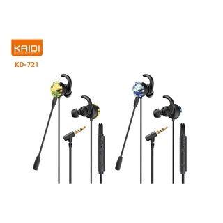 Fone De Ouvido Gamer Com Duplo Microfone Um Removível - Kaidi Kd