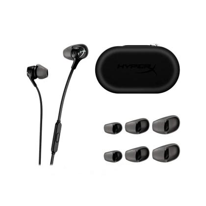 Imagem de Fone de Ouvido Gamer HyperX Cloud Earbuds II, Driver 14mm, Nintendo Switch e Mobile, Preto - 70N24AA