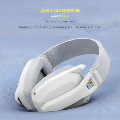 Fone De Ouvido Gamer Sem Fio Bluetooth Com Microfone Para PS5, PS4, PC ...