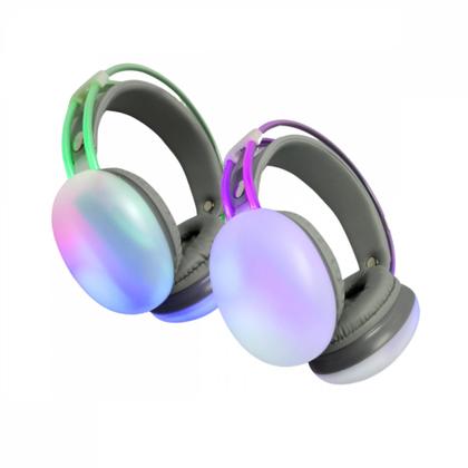Imagem de Fone de Ouvido Headphone Bluetooth LED RGB Color Altomex