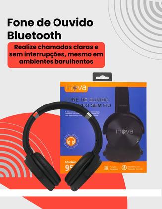 Imagem de Fone De Ouvido Headphone sem fio bluethoot 5.0 Overear Air resistente e confortavel com ajuste
