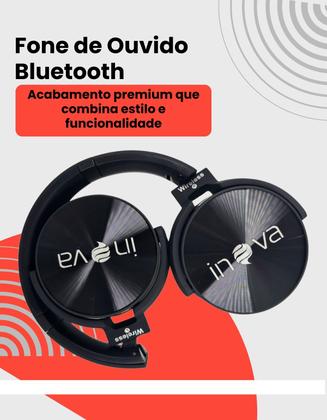 Imagem de Fone De Ouvido Headphone sem fio bluethoot 5.0 Overear Air resistente e confortavel com ajuste