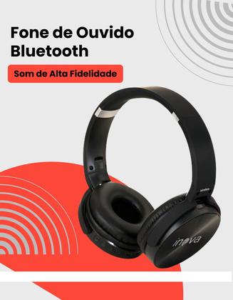 Imagem de Fone De Ouvido Headphone sem fio bluethoot 5.0 Overear Air resistente e confortavel com ajuste