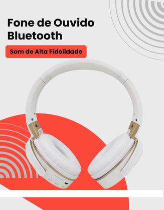 Imagem de Fone De Ouvido Headphone sem fio bluethoot 5.0 Overear Air resistente e confortavel com ajuste