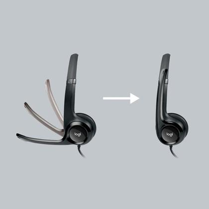 Imagem de Fone de Ouvido Headset Estéreo Analógico H390 Logitech