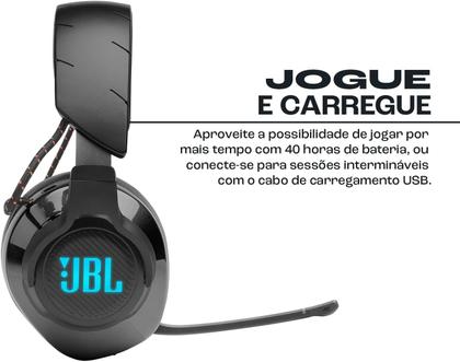 Imagem de Fone De Ouvido Headset Gamer JBL Quantum 610 Wireless Preto