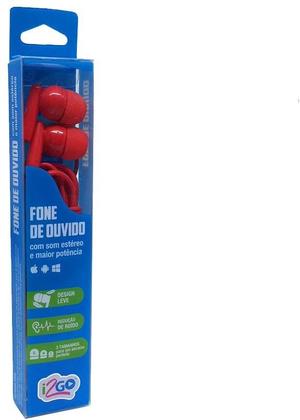 Imagem de Fone de Ouvido I2Go Intra-Auricular Cores Sortidas
