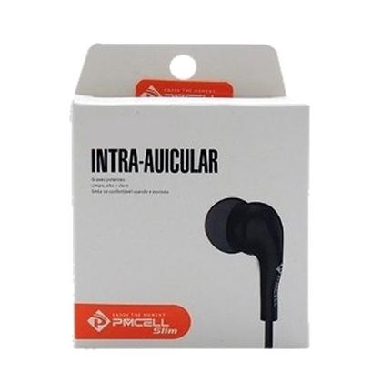 Imagem de Fone de ouvido Intra Auricular com Microfone Slin Preto FO-11