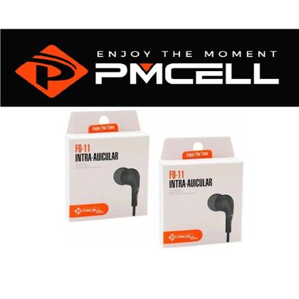 Imagem de Fone de ouvido Intra Auricular com Microfone Slin Preto FO-11