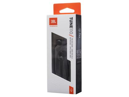Imagem de Fone de Ouvido Intra Auricular JBL T110, Preto - JBLT110BLK