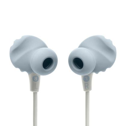 Imagem de Fone de Ouvido Intra Auricular Sem Fio Esportivo JBL Endurance Run 2, Bluetooth, com Microfone, À Prova d' Água, Branco - JBLENDURRUN2BTWHT