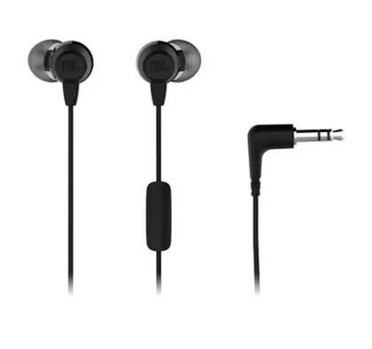 Imagem de Fone de ouvido j b l c50hi in-ear com microfone preto