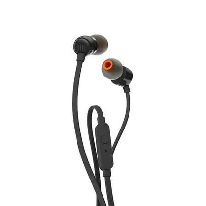 Imagem de Fone de Ouvido JBL Com Fio Tune 110 Intra Auricular T110BLK Preto