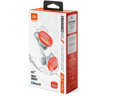 Imagem de Fone de Ouvido JBL Endurance Race TWS, Bluetooth, In Ear, Coral