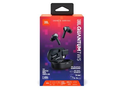 Imagem de Fone de Ouvido JBL Quantum TWS Headphone Gaming Preto - JBLQUANTUMTWSBLK
