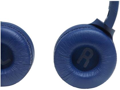 Imagem de Fone de Ouvido JBL Tune 500 Bluetooth Azul Pure Bass Sem fio Com Microfone e Controle T500BT