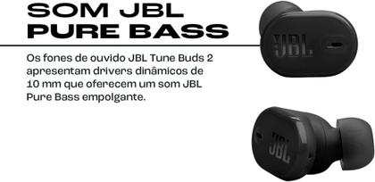 Imagem de Fone de Ouvido JBL Wave Buds 2, Bluetooth, Resistente á Água e Poeira