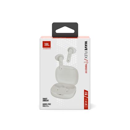 Imagem de Fone De Ouvido JBL Wave Flex TWS Bluetooth Branco