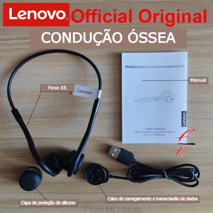 Imagem de Fone De Ouvido Lenovo X5 Condução Óssea Bluetooth