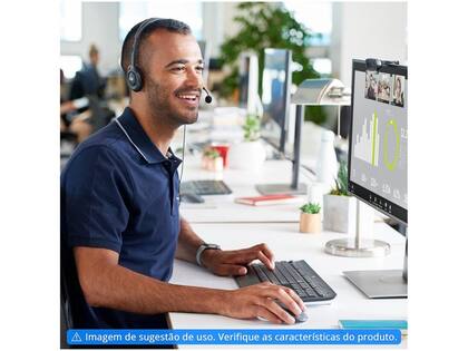 Imagem de Fone de Ouvido Logitech H111 Com Microfone Stereo Preto