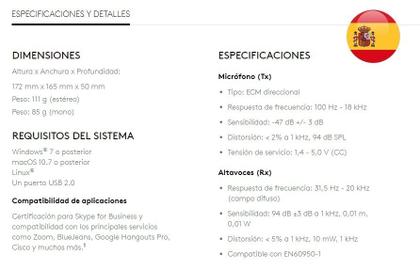Imagem de Fone de Ouvido Logitech Mono H570E USB para PC