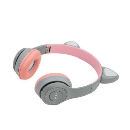 Imagem de Fone de ouvido makebrinq style cat fone bluetooth polibrinq - cinza