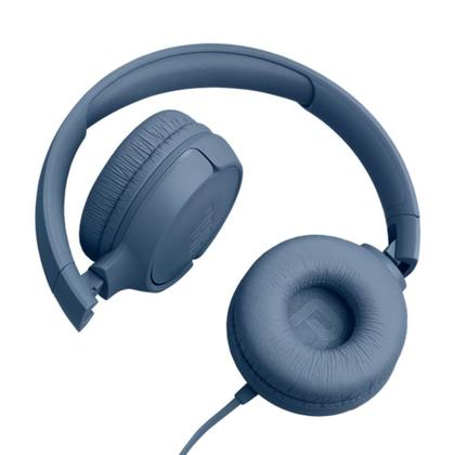 Imagem de Fone de Ouvido On-Ear JBL Tune 520C, Conexão USB-C, Pure Bass, Azul - JBLT520CBLU