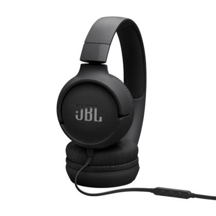 Imagem de Fone de Ouvido On-Ear JBL Tune 520C, Conexão USB-C, Pure Bass, Preto - JBLT520CBLK