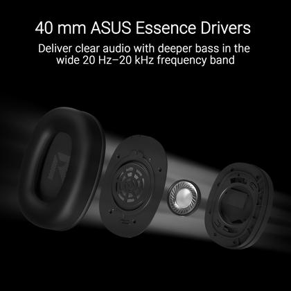 Imagem de Fone de ouvido para jogos ASUS TUF Gaming H1 Gen II com fio USB-A