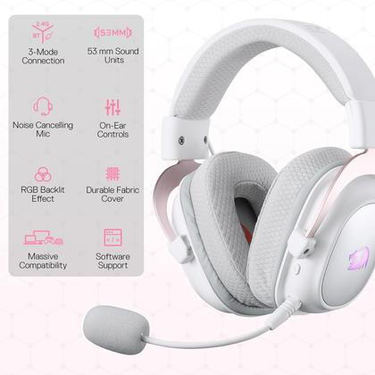 Imagem de Fone de ouvido para jogos Redragon H510 PRO 7.1 Surround Sound RGB
