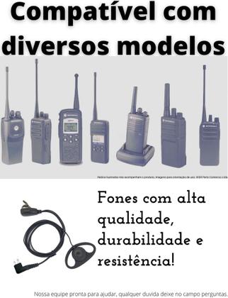 Imagem de Fone De Ouvido Para Radio Motorola Walkie Talkie HT EP 450 DEP 250 DEP 450 DTR 620 DTR 720