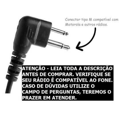 Imagem de Fone De Ouvido Para Radio Motorola Walkie Talkie HT EP450 DEP250 DEP450 DTR620 DTR720