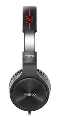 Imagem de Fone de Ouvido Philco Pfo02P C/ Fio Microfone Preto