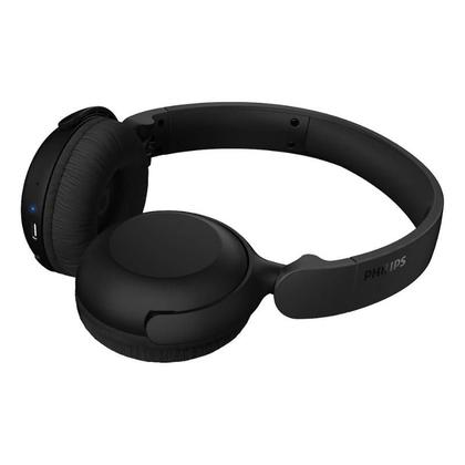 Imagem de Fone de Ouvido Philips Bluetooth TAH2209BK com Bateria 25h Microfone Graves Potentes Modo Gamer Dobravel e Leve Preto Id