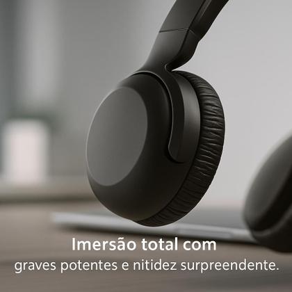 Imagem de Fone de Ouvido Philips Bluetooth TAH2209BK com Bateria 25h Microfone Graves Potentes Modo Gamer Dobravel e Leve Preto Id