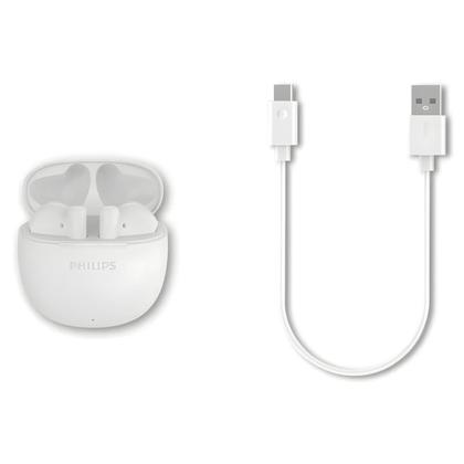 Imagem de Fone de Ouvido Philips TAT1139WT TWS Bluetooth 5.4 Drivers 13mm IPX4 26h