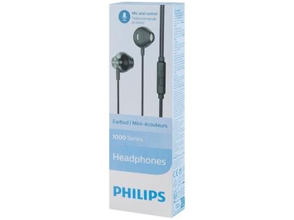 Imagem de Fone de Ouvido Philips TAUE101BK preto P3 Intra auricular com Microfone