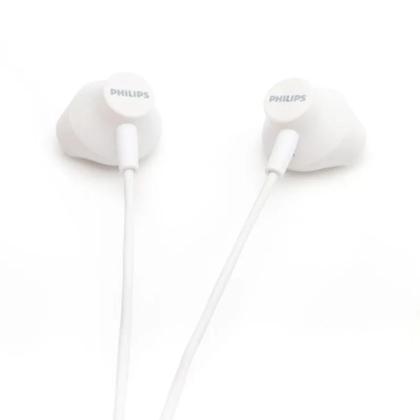 Imagem de Fone de Ouvido Philips TAUE101WT Com Microfone Intra-Auricular Com Fio - Branco.