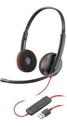 Imagem de Fone de ouvido Plantronics Blackwire C3220 USB com controle em linha