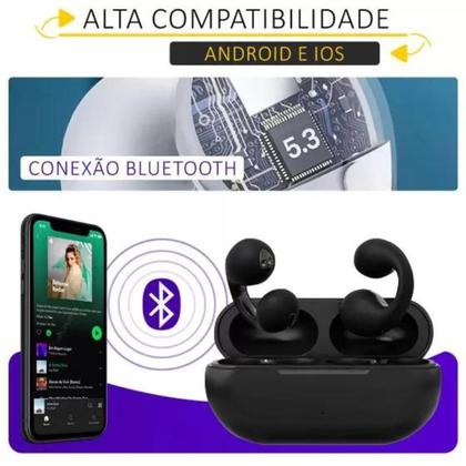 Imagem de Fone de ouvido pro sound earcuffs Bluetooth 5 .3 esporte cor branco