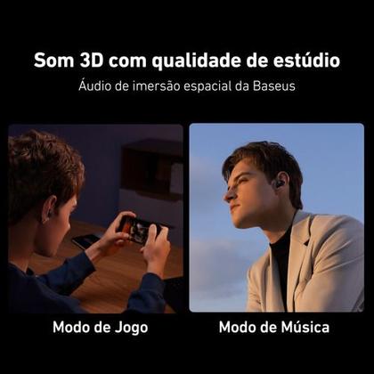 Imagem de Fone De Ouvido Sem Fio Baseus Bowie Wm03 Tws Bluetooth 5.3 Cor