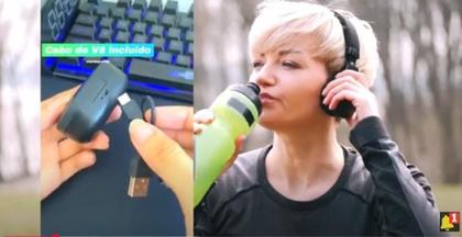 Imagem de Fone De Ouvido Sem Fio Bluetooth 5.3 Inear - Pitti Mega Eletrônicos