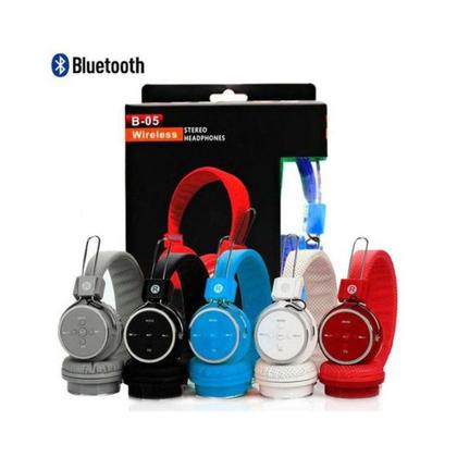 Imagem de Fone de Ouvido Sem Fio Bluetooth e SD Mex B-05 - Preto